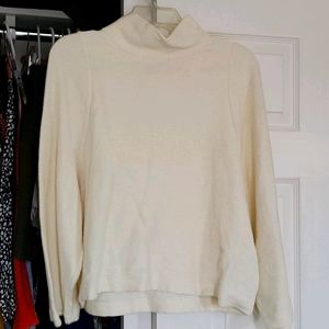 Madewell white sweater